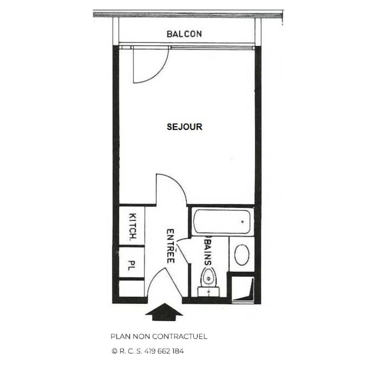 Residence Chaviere - Studio Pour 4 Personnes Avec Balcon Expose Sud Mae-5494 Saint-Martin-de-Belleville Extérieur photo